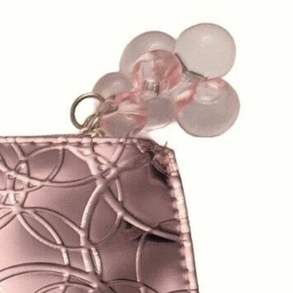 Last one! MAC clutch pink metallic makeup case bag NEW envelope Limited Edition - Picture 3 of 6
